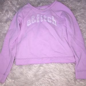 A&F PINK SWEATSHIRT